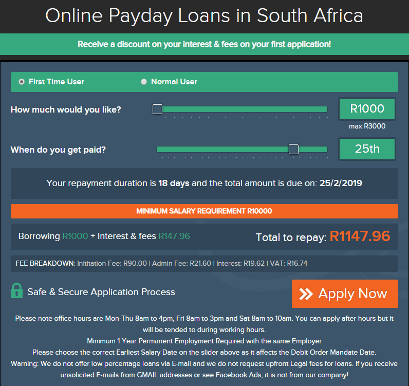 1 month payday personal loans